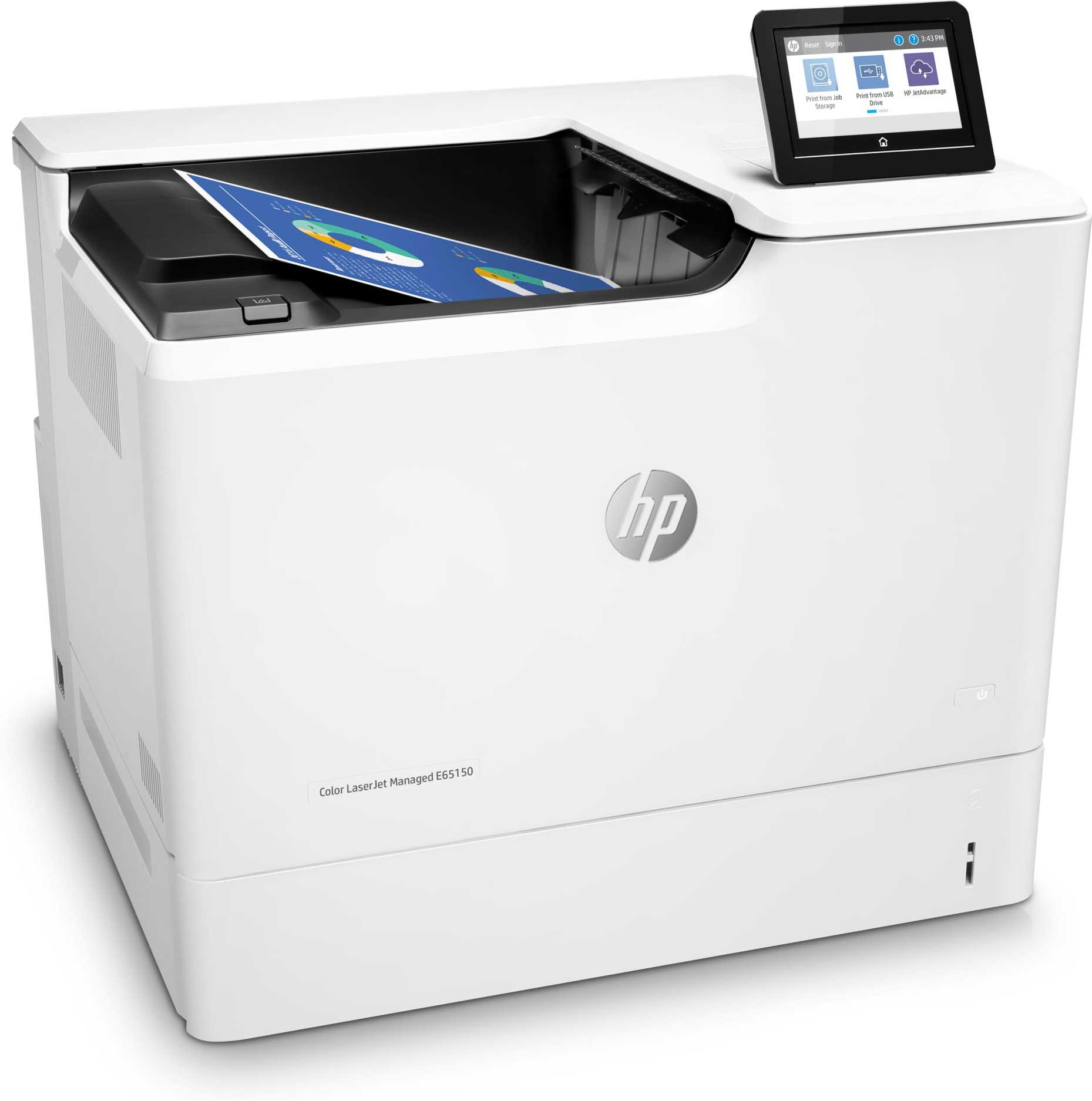 Impresora HP LaserJet Managed Color E65150DN
