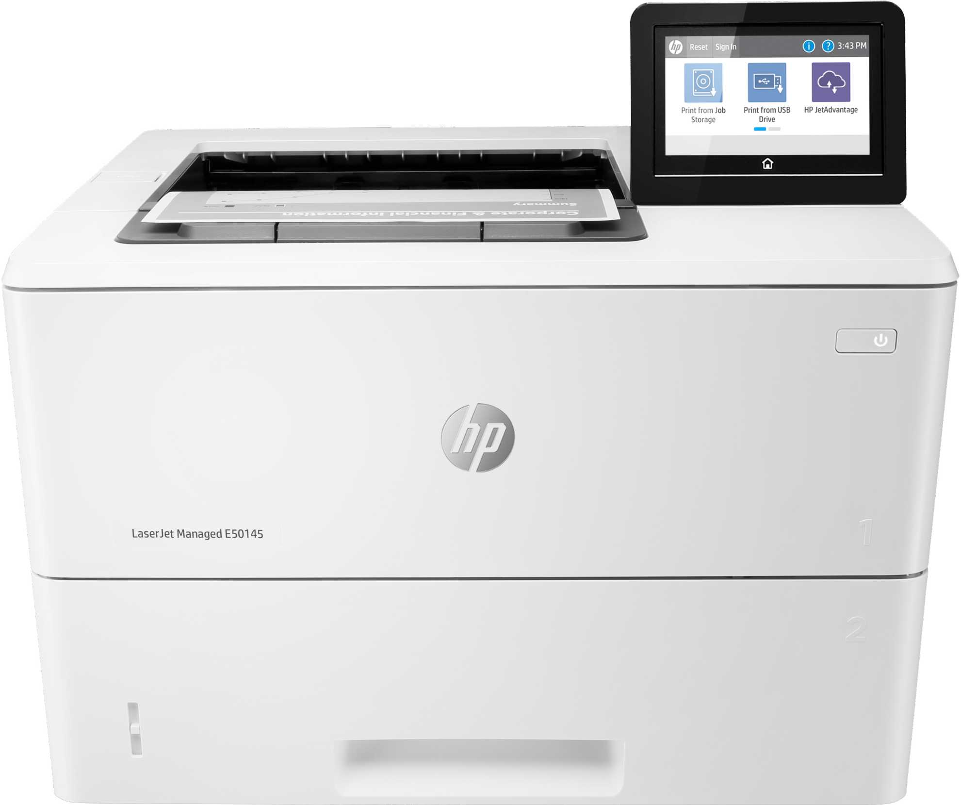 Impresora HP LaserJet Managed E50145DN
