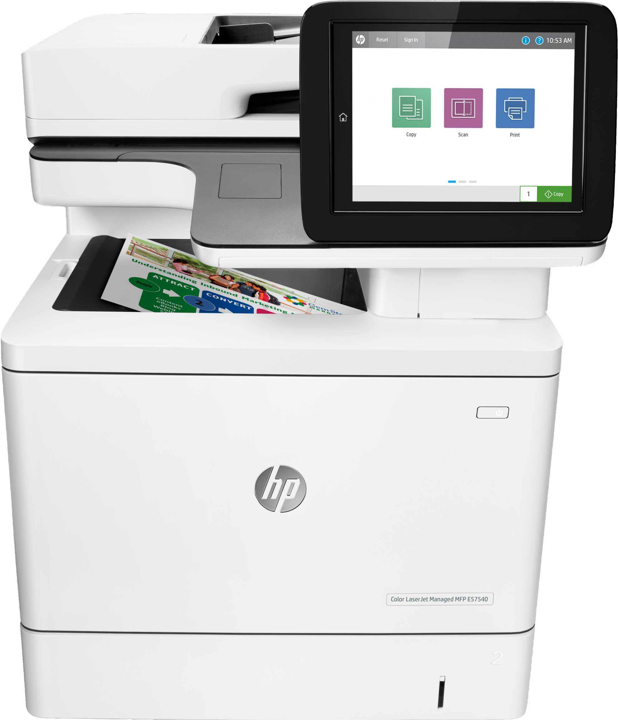 Impresora multifunción HP LaserJet Pro E57540DN
